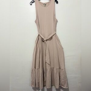 a new day Taupe Sleeveless Maxi Dress